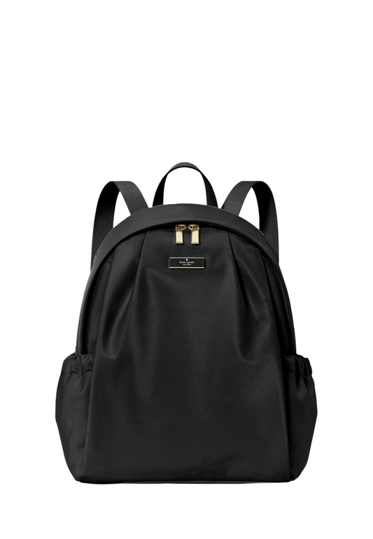 Carter Nylon Large Backpack Black
