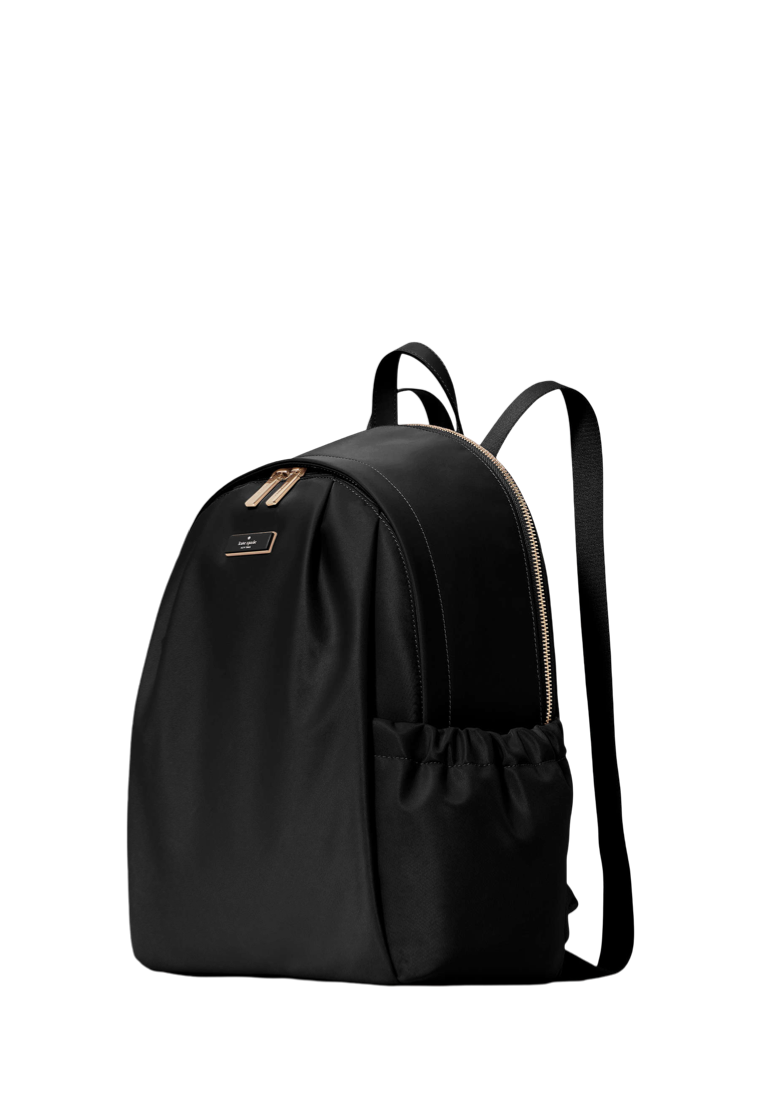 Carter Nylon Large Backpack Black