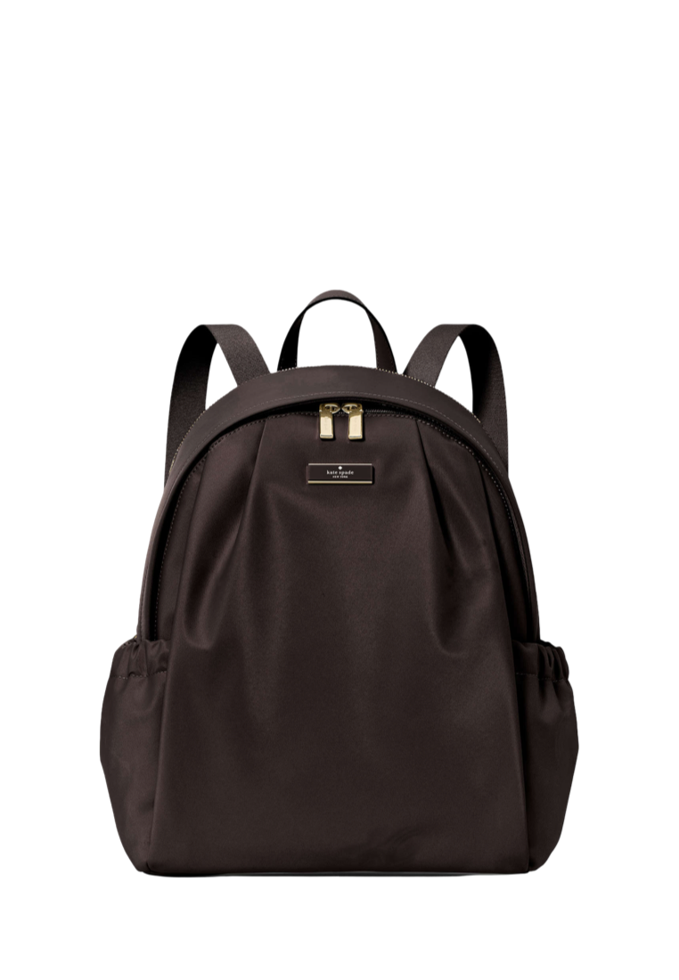 Carter Nylon Large Backpack Hot Fudge