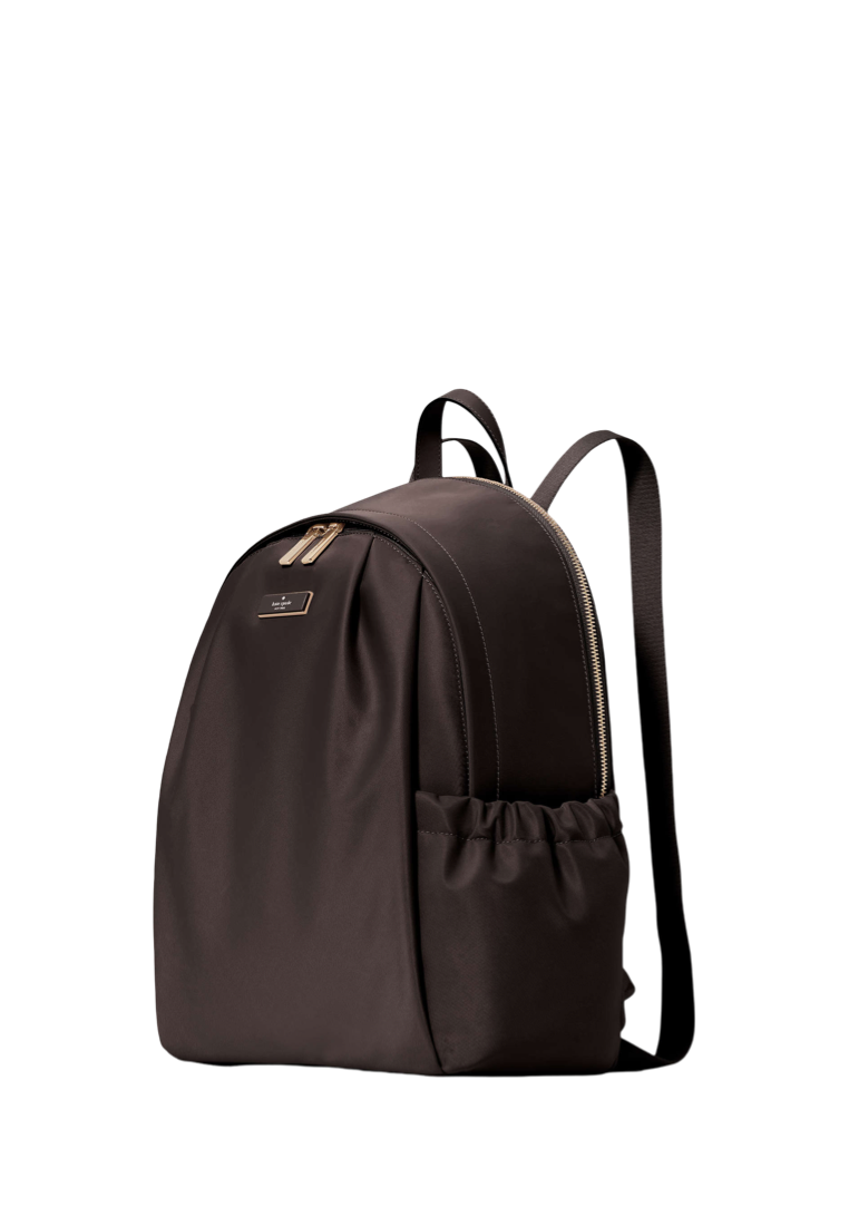 Carter Nylon Large Backpack Hot Fudge
