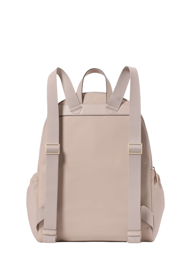 Carter Nylon Large Backpack Cozy Grey