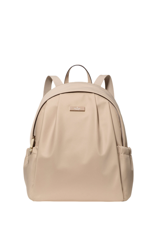 Carter Nylon Large Backpack Light Sand