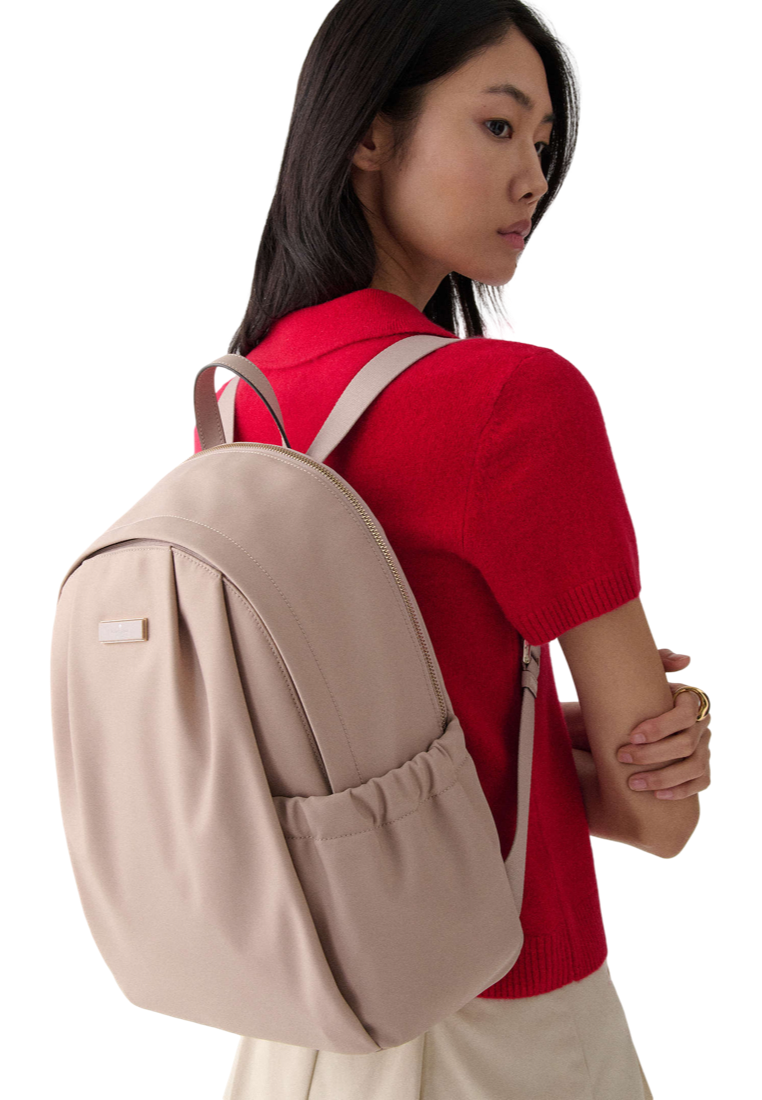 Carter Nylon Large Backpack Light Sand