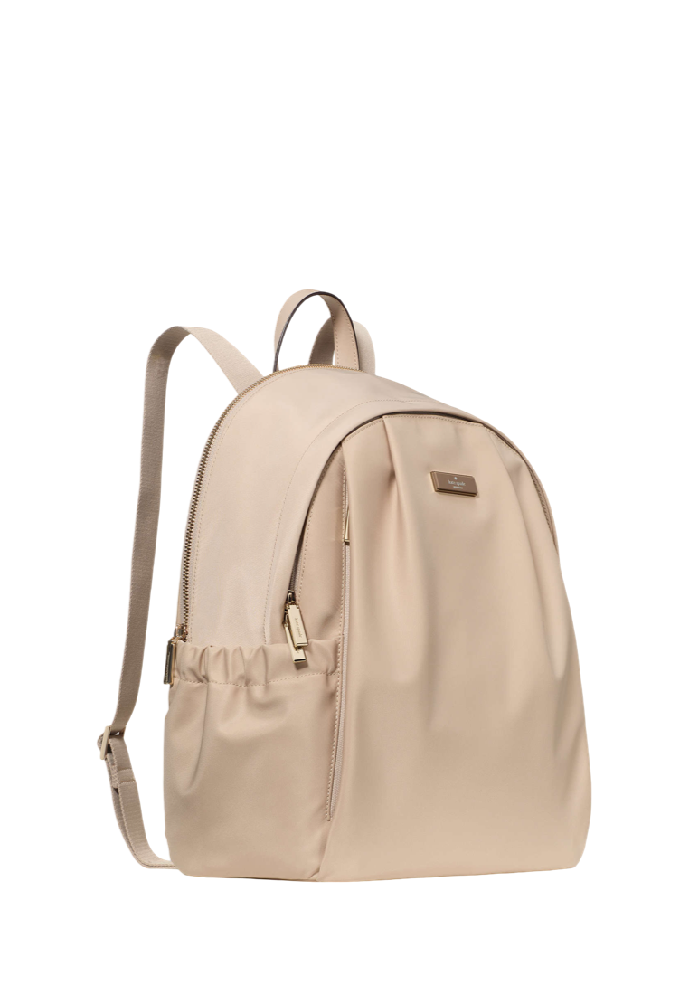 Carter Nylon Large Backpack Light Sand