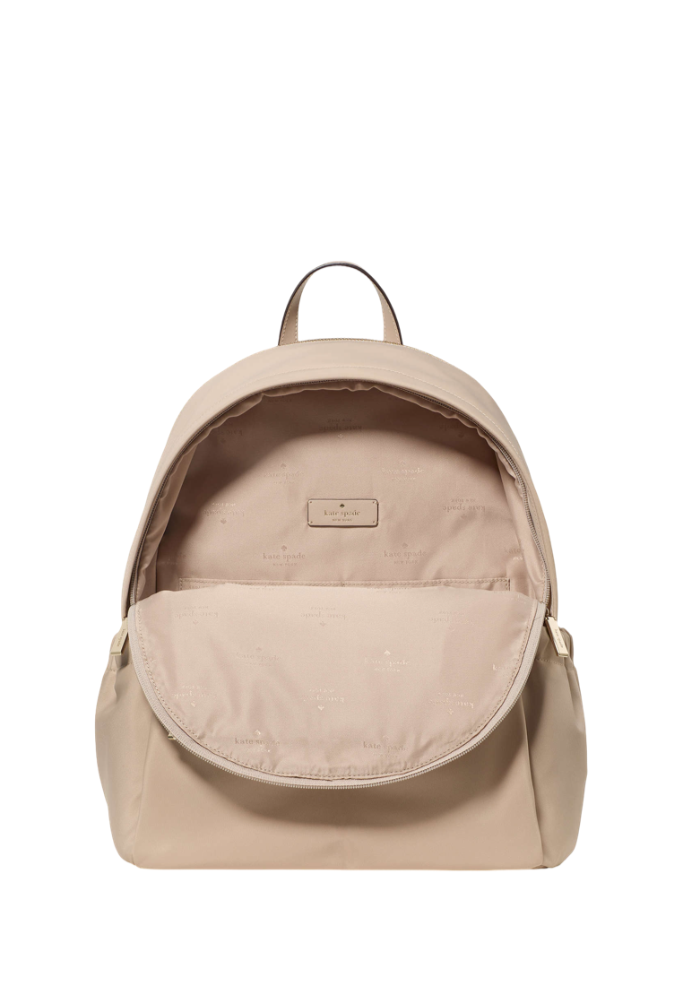Carter Nylon Large Backpack Light Sand
