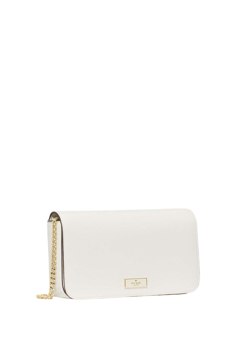 Bridget Crinkle Patent Mini Crossbody Meringue
