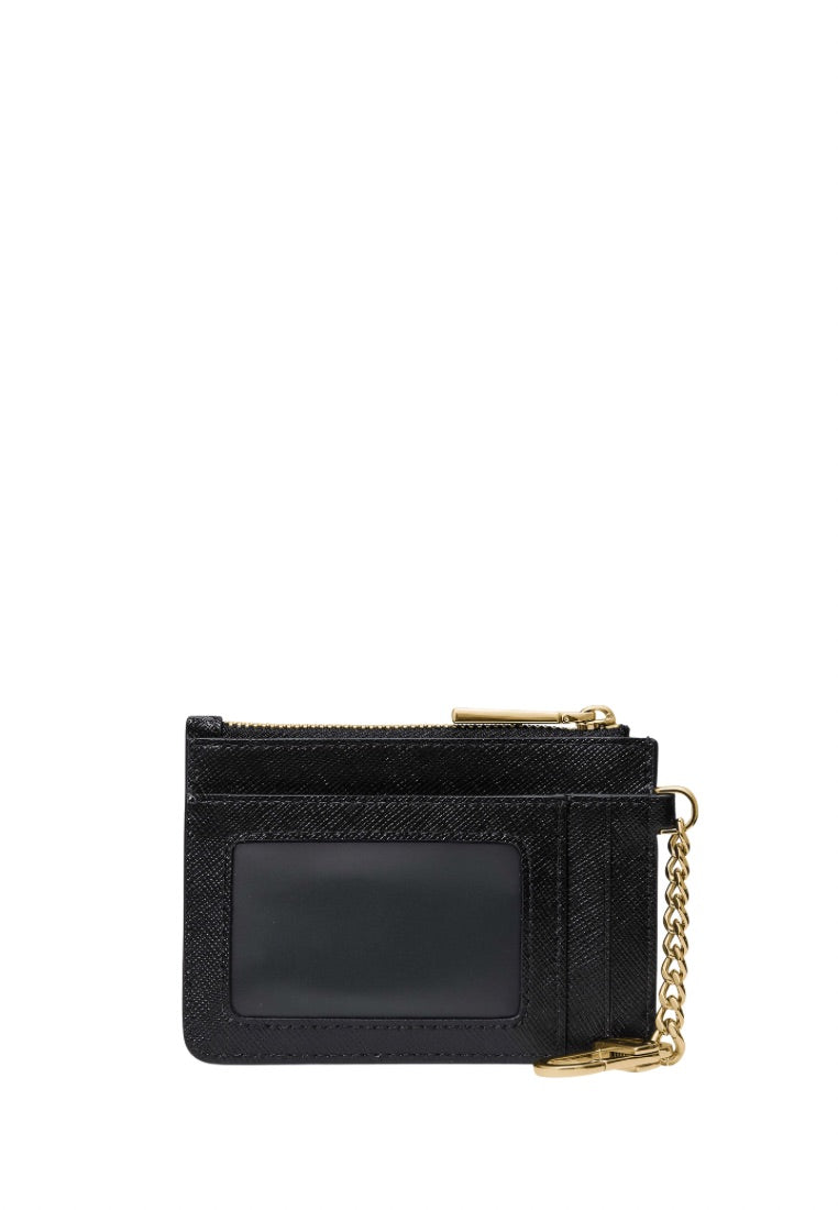 Key Ring Card Holder Black