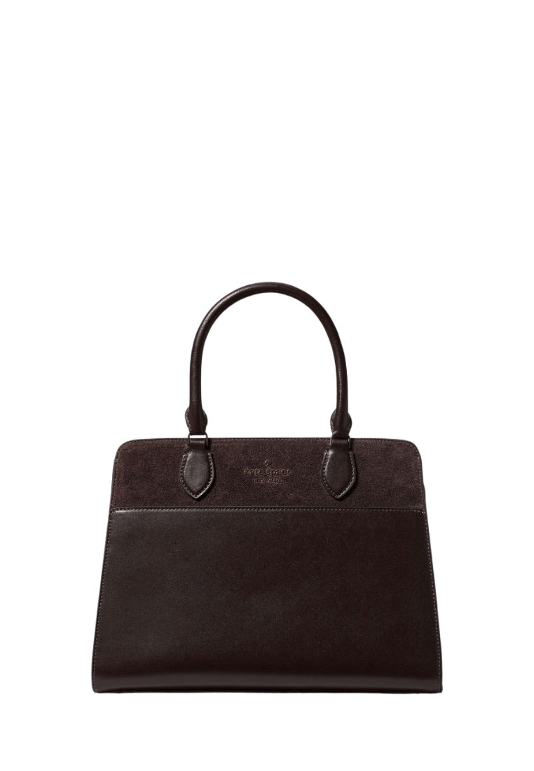 Madison Suede Medium Satchel