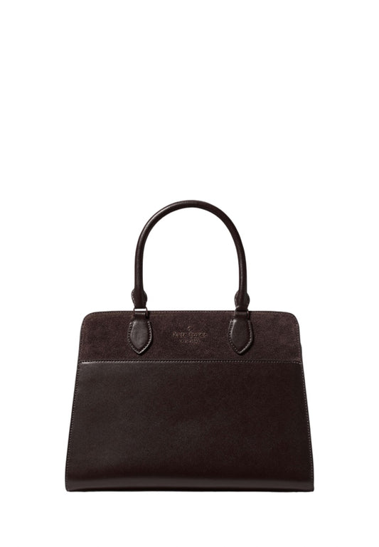Madison Suede Medium Satchel