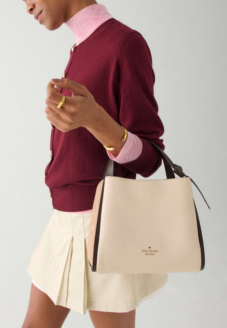 Knott Colorblock Convertible Carryall Milk Glass Multi