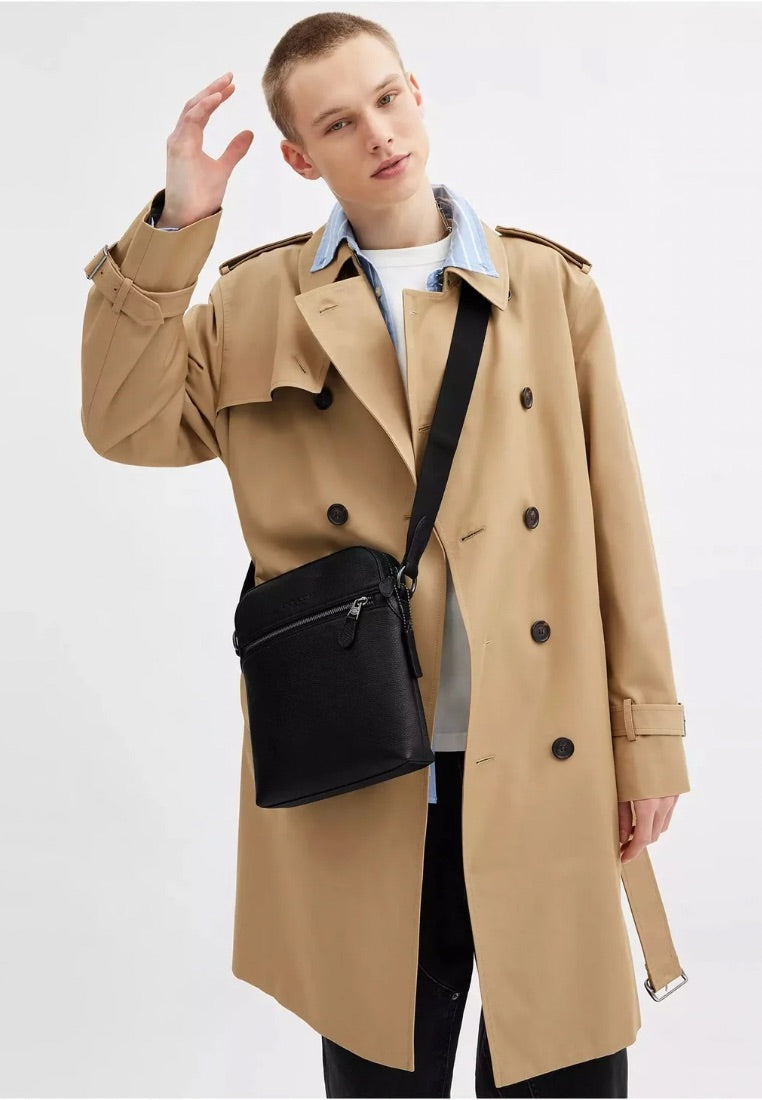 Houston Flight Bag Gunmetal Black