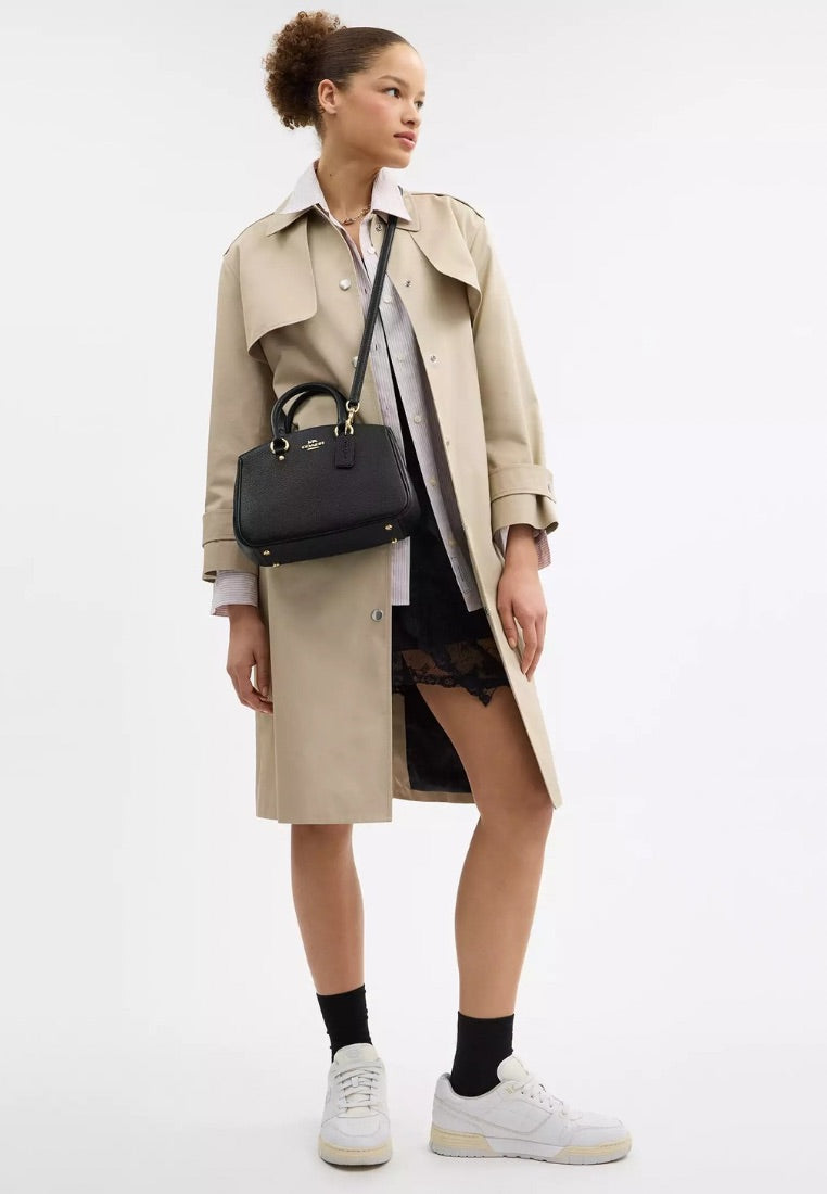 Savannah Small Carryall Bag Gold Black