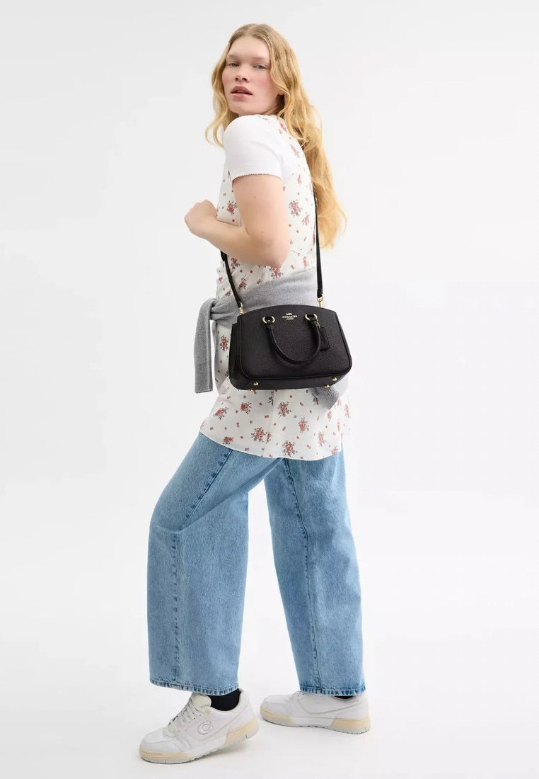Savannah Small Carryall Bag Gold Black