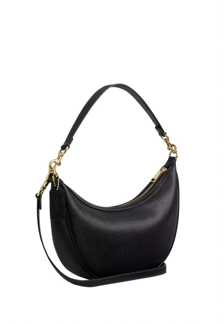 Aria Shoulder Bag Gold Black