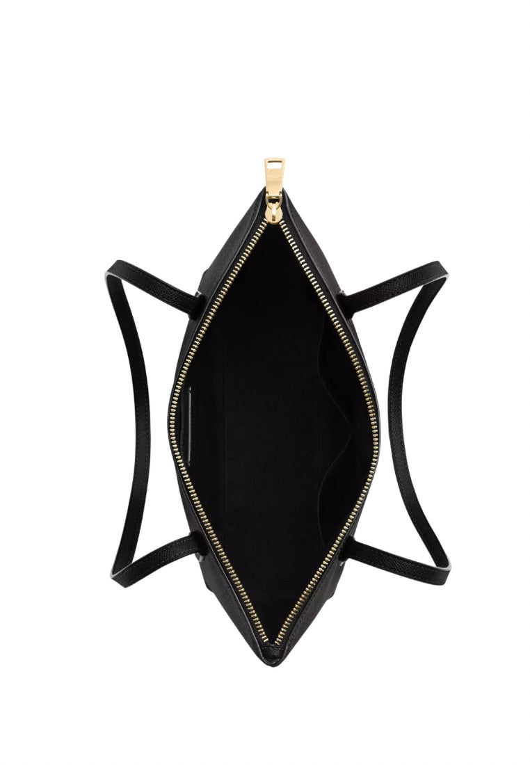 Fiona Zip Tote Bag gold Black
