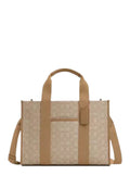 Smith Tote Bag In Signature Jacquard Light Khaki