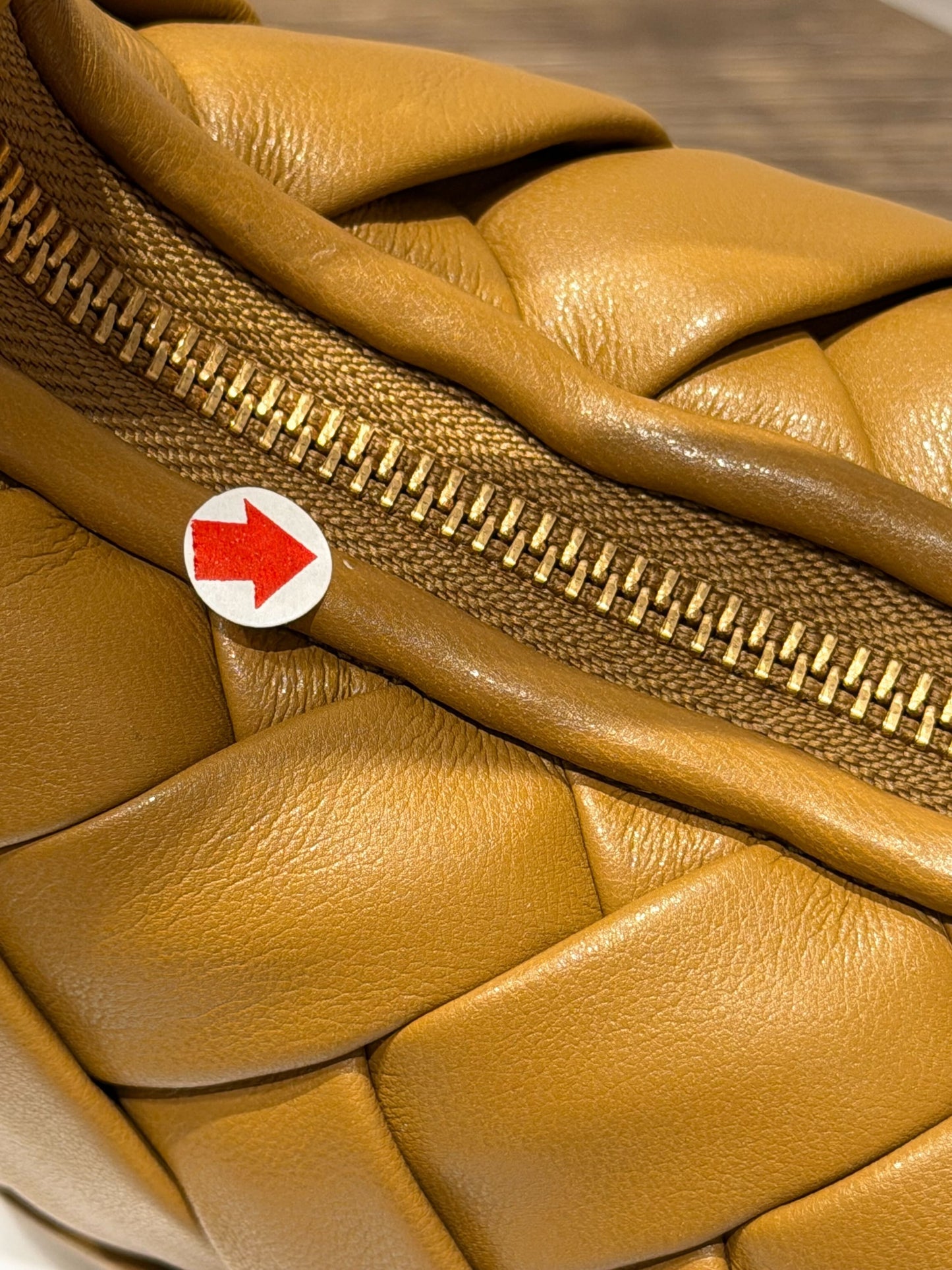 [DEFECT SALE 447] Orla Weave Handbag - Brown