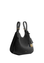 Ines Padlock Tote Bag - Black