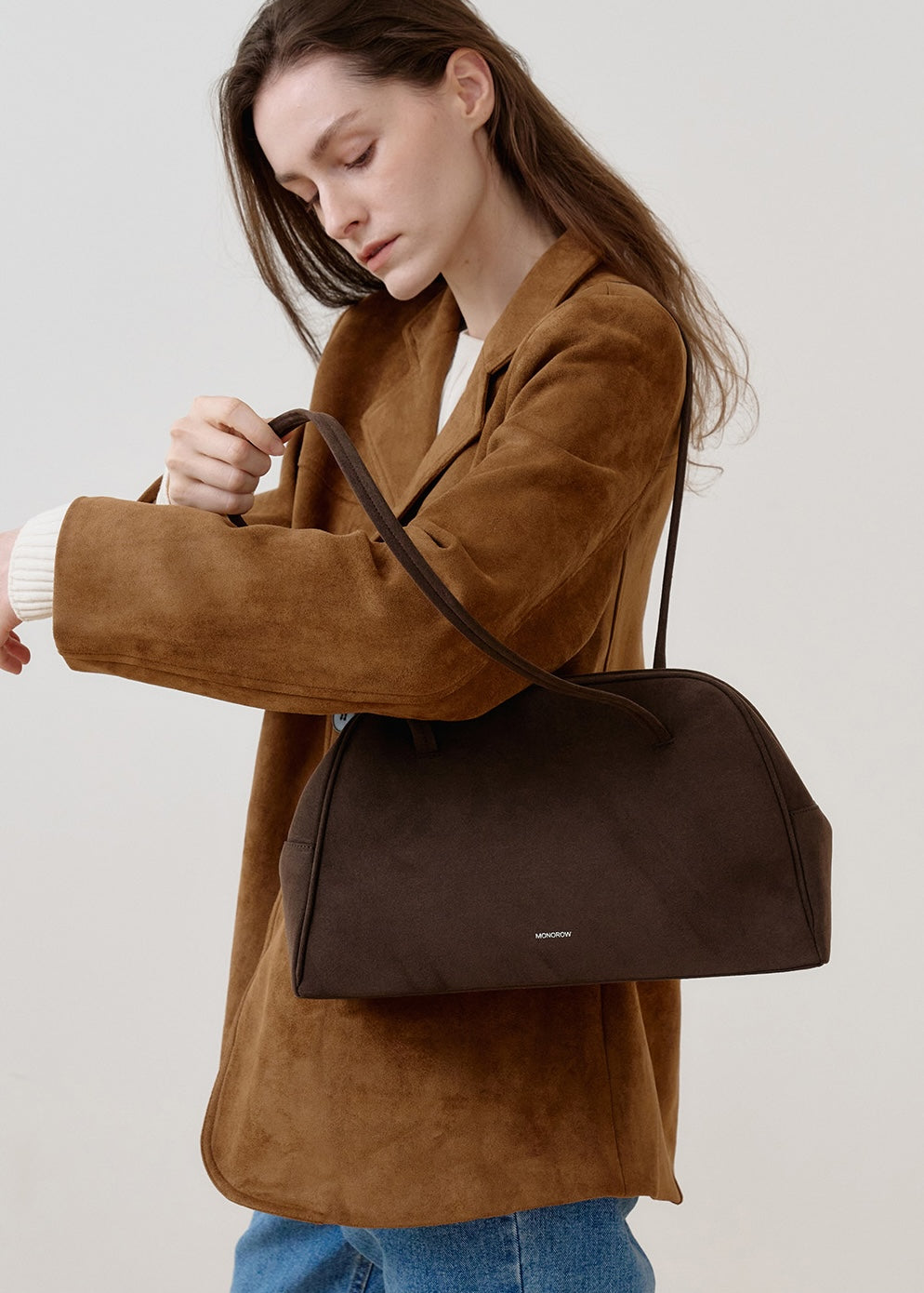 Jade Suede Choco Brown