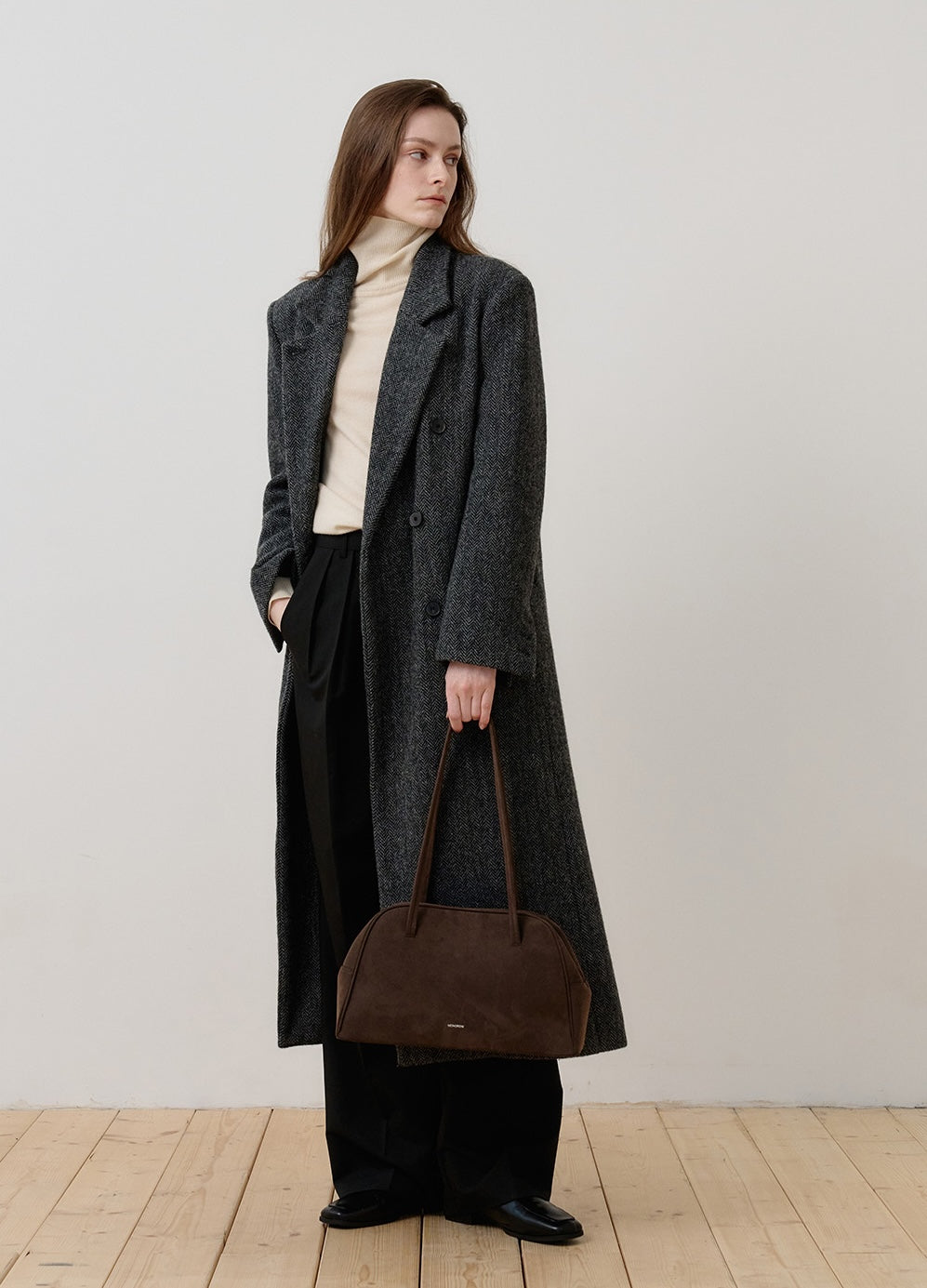 Jade Suede Choco Brown