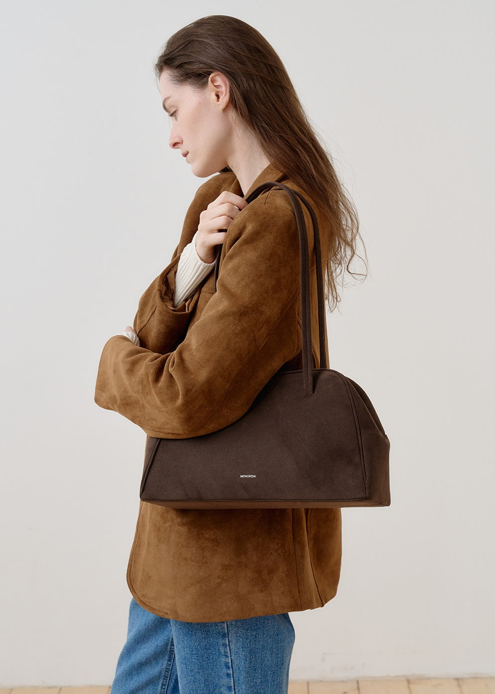 Jade Suede Choco Brown