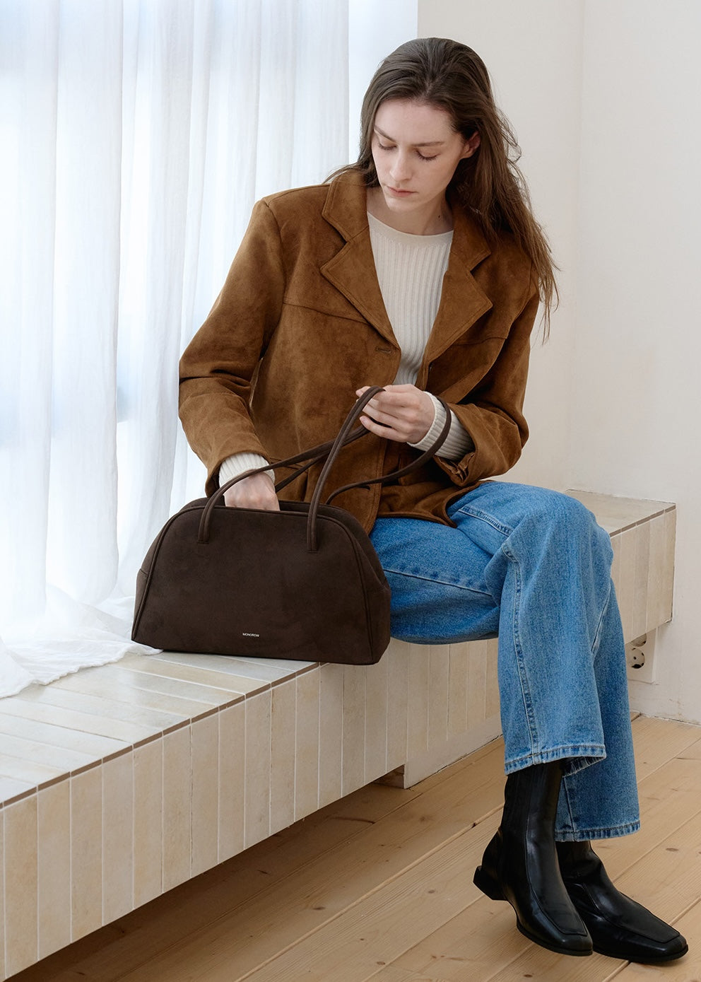 Jade Suede Choco Brown