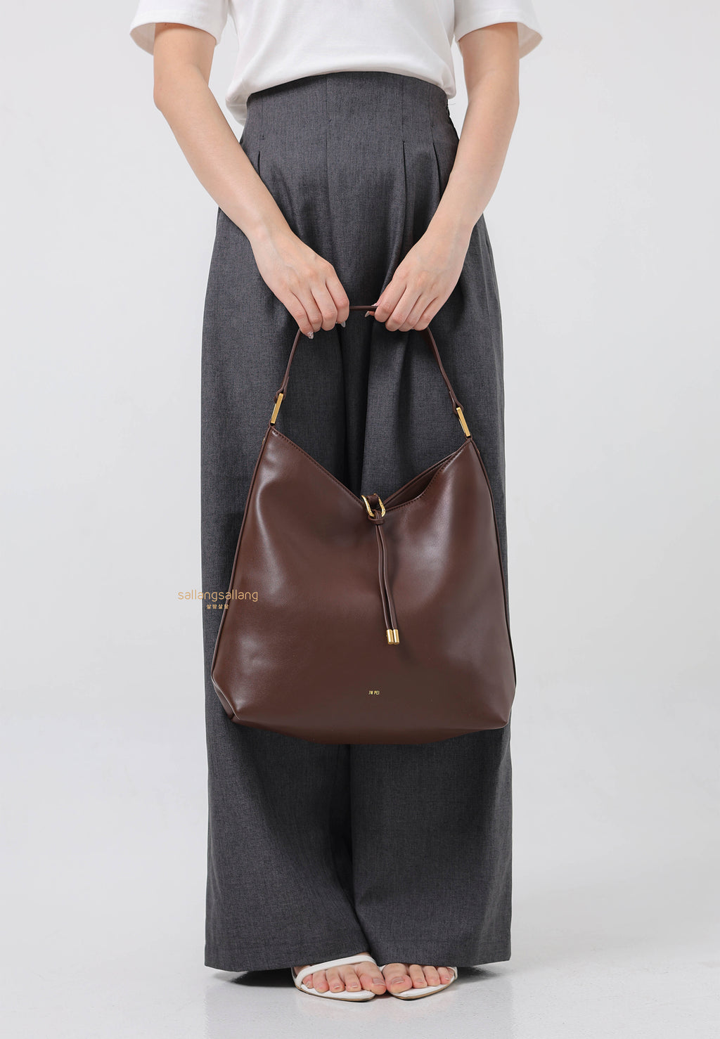 Aria Shoulder Bag - Dark Brown