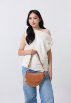 Ashlie Crossbody Bag - Brown
