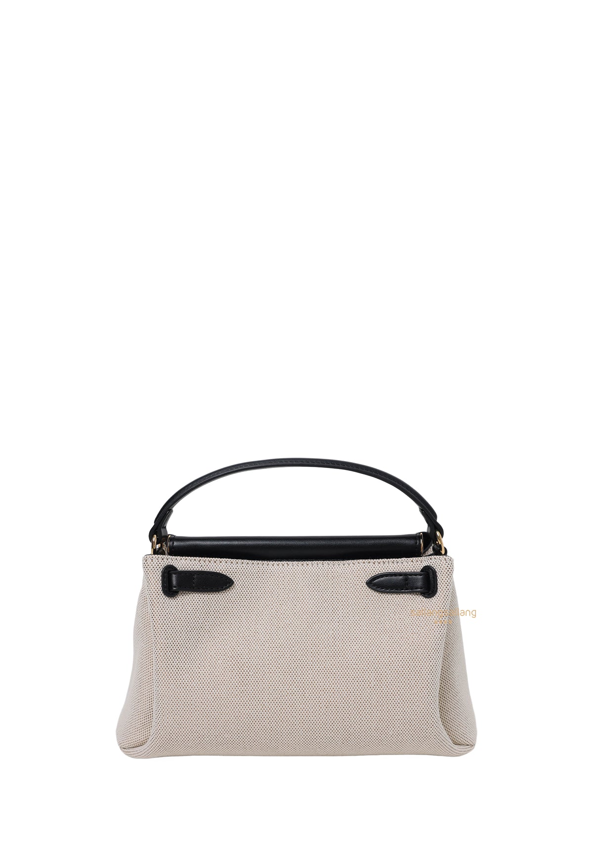 Carmen Top Handle Bag - Black Canvas