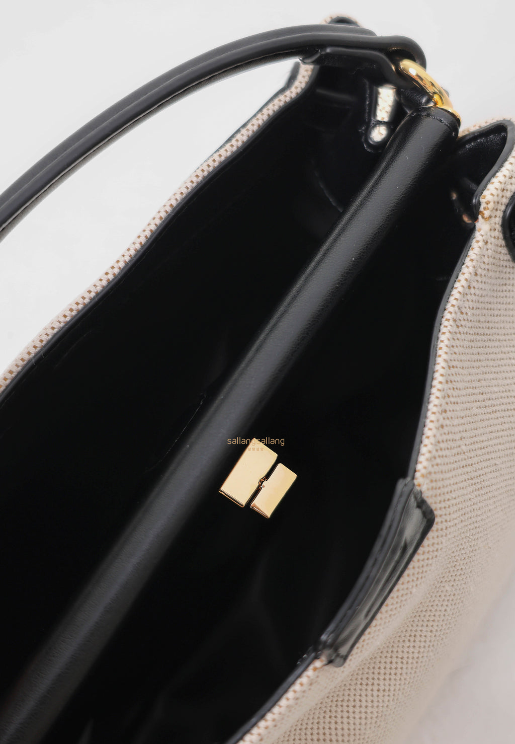 Carmen Top Handle Bag - Black Canvas