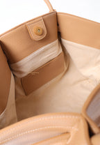 Hana Large Tote Bag - Latte