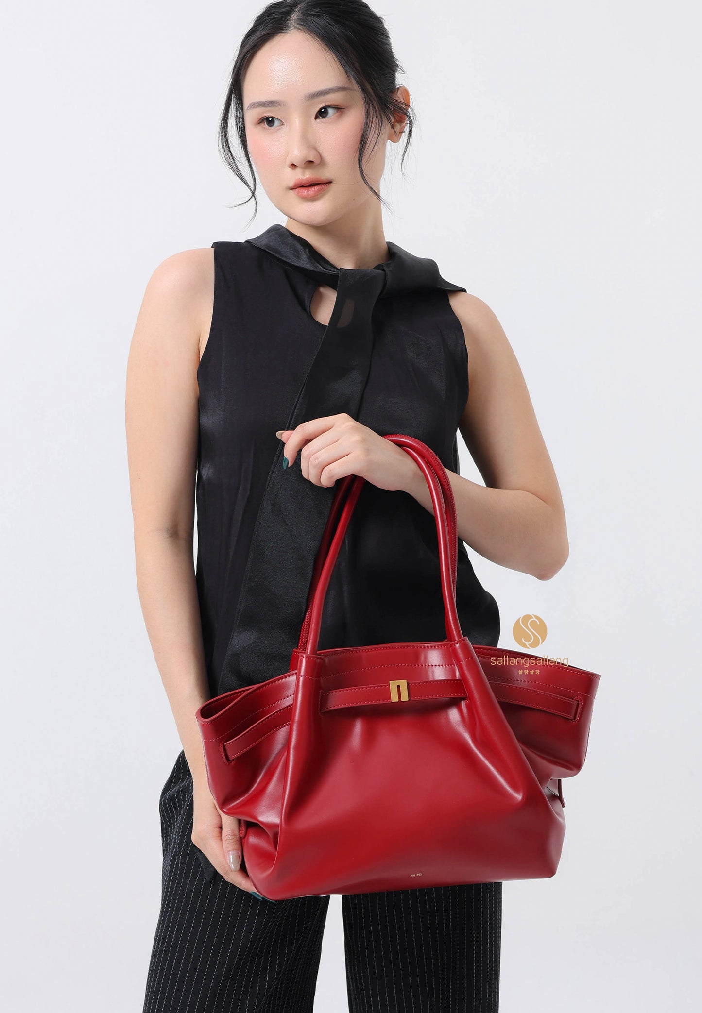 Hana Medium Tote Bag - Claret
