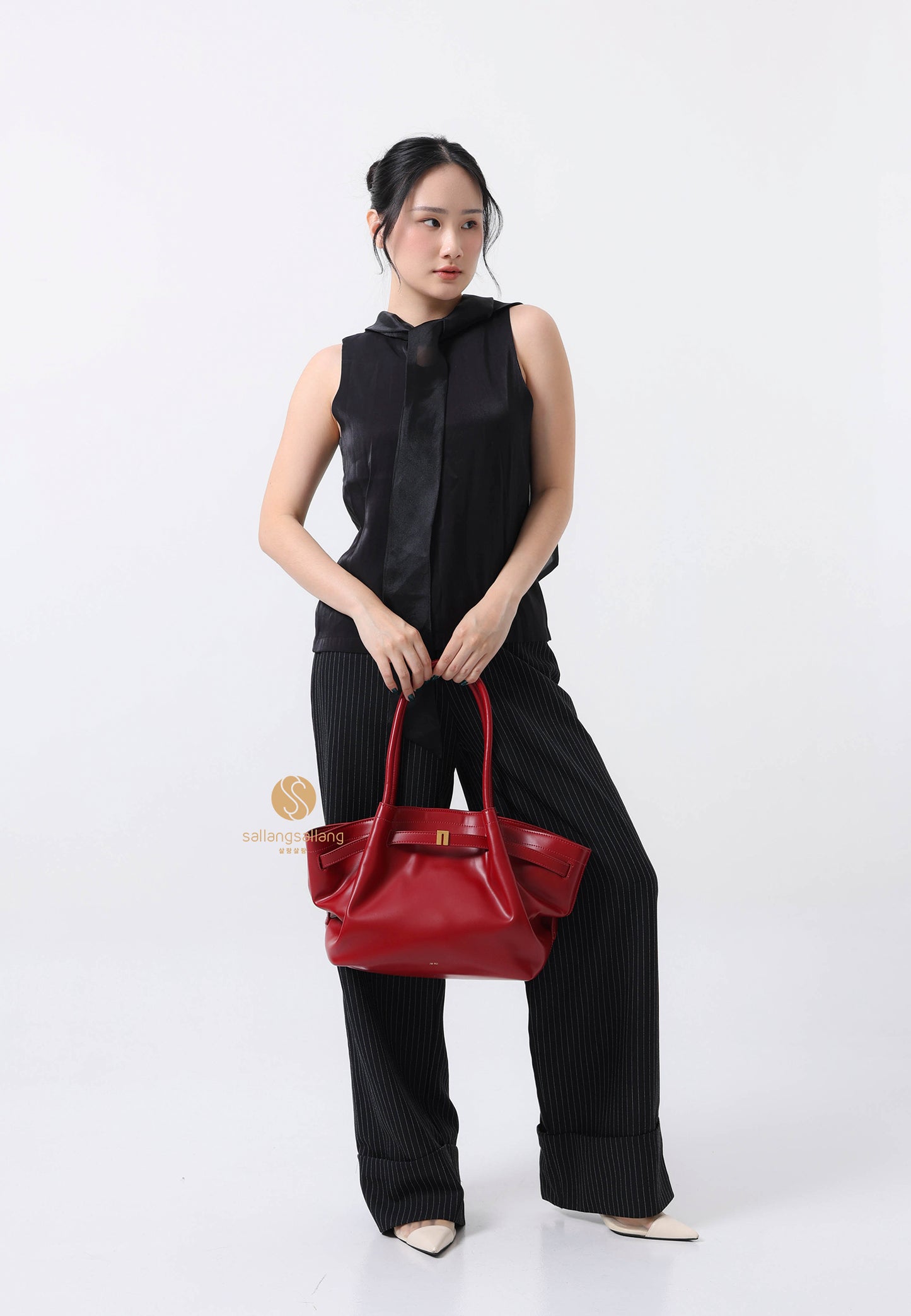 Hana Medium Tote Bag - Claret