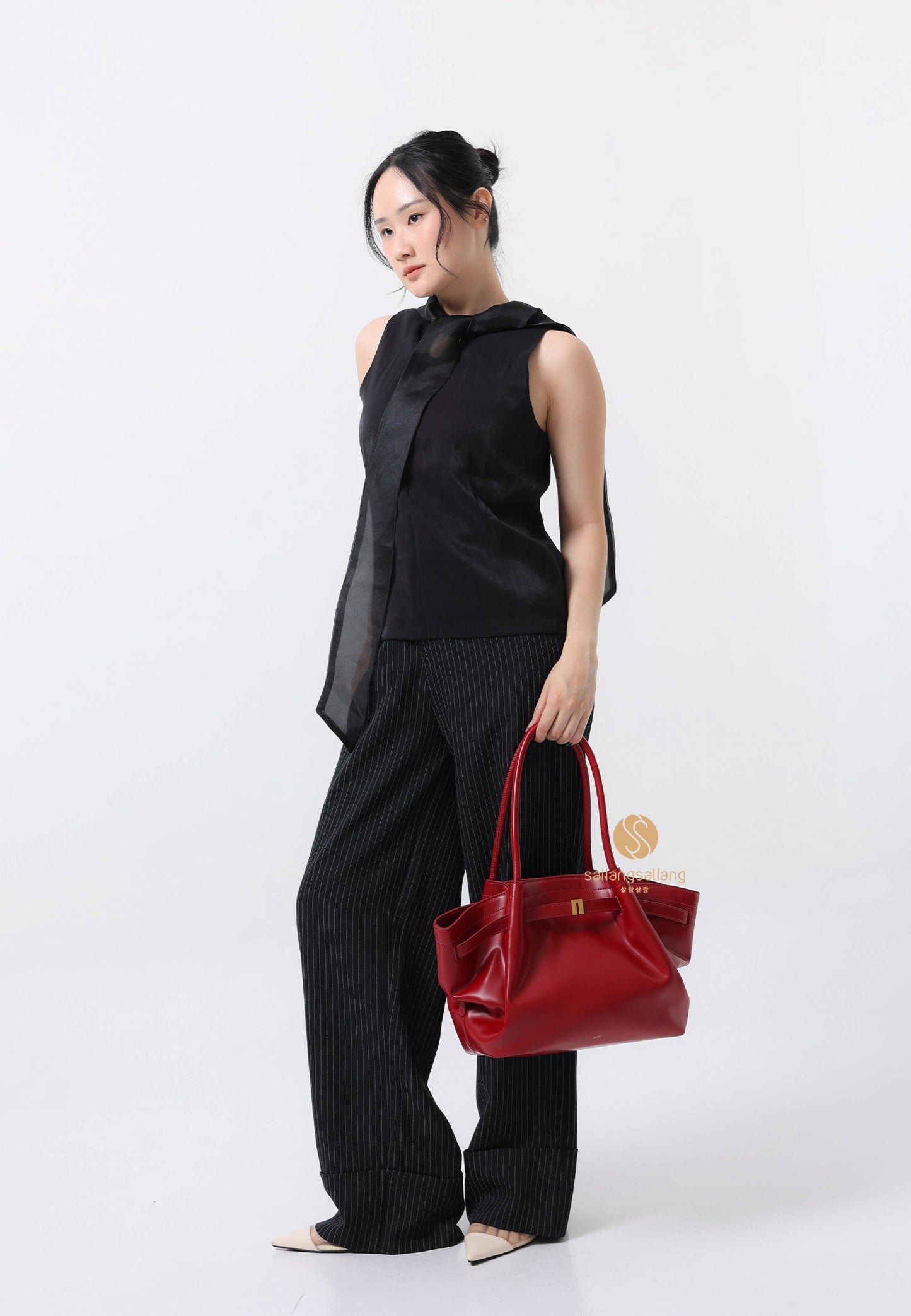 Hana Medium Tote Bag - Claret