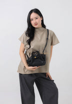 Hana Mini Tote Bag - Black