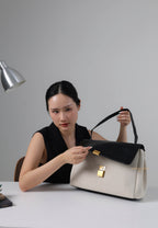 Hilary Shoulder Bag - Black Canvas