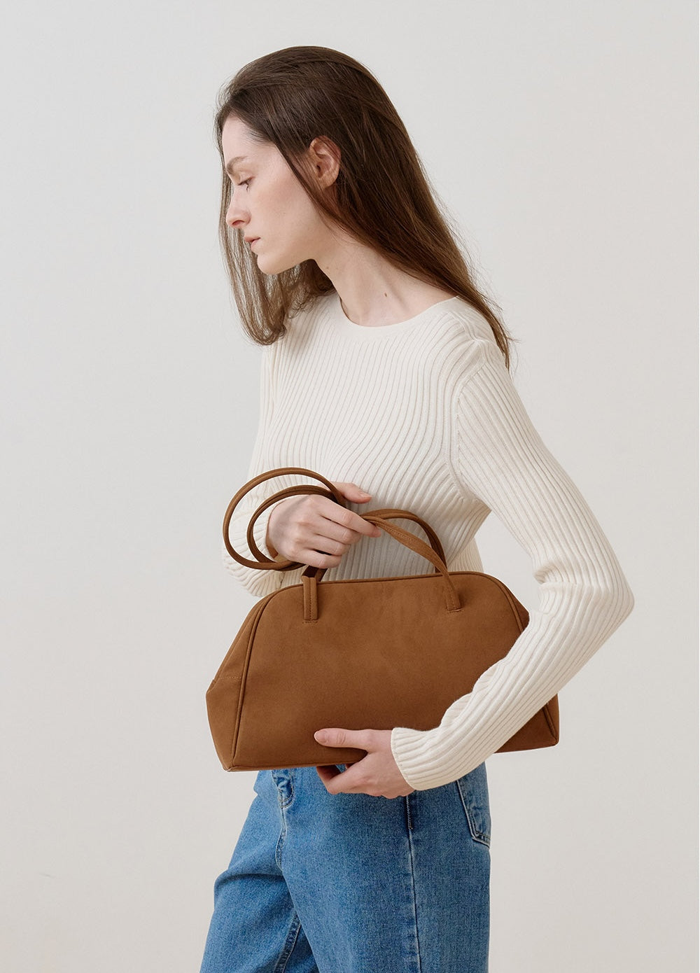 Jade Suede Camel