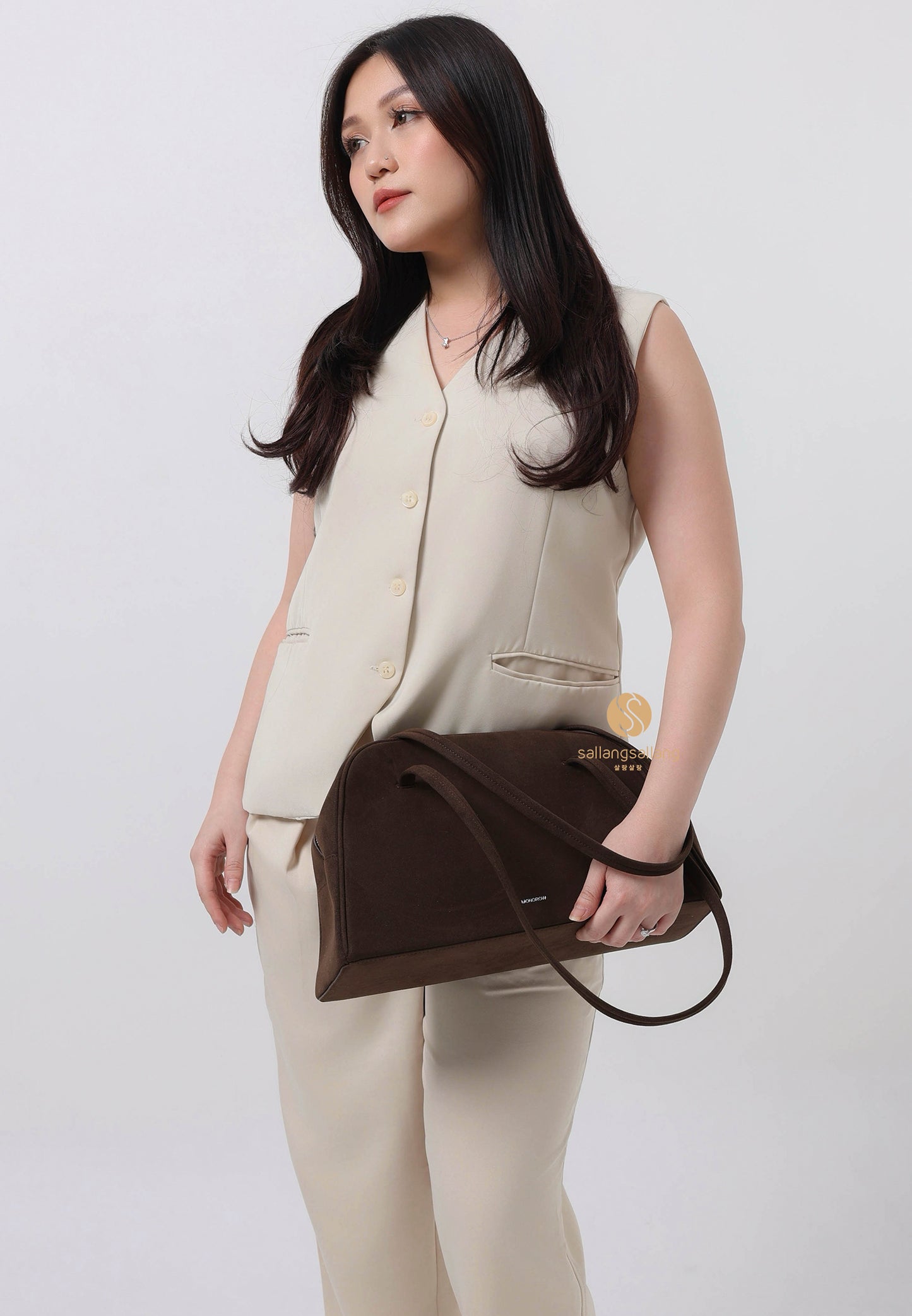 Jade Suede Choco Brown