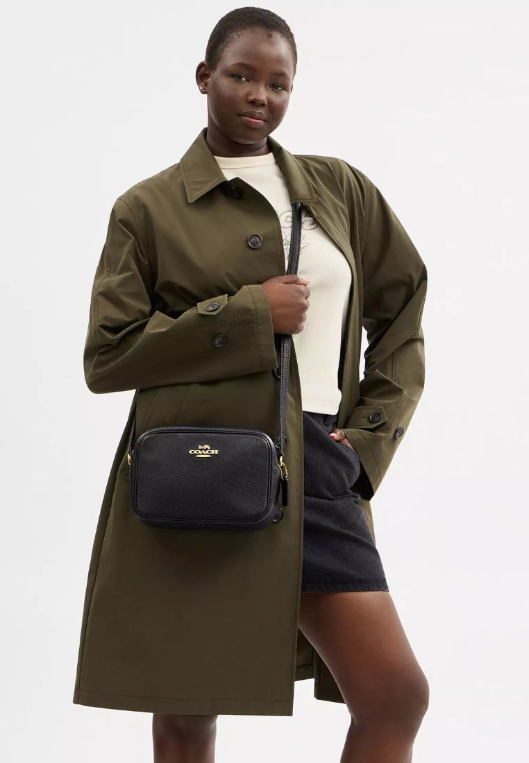 Jamie Camera Bag Gold Black