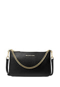 Jet Set Medium Saffiano Leather Crossbody Bag Black