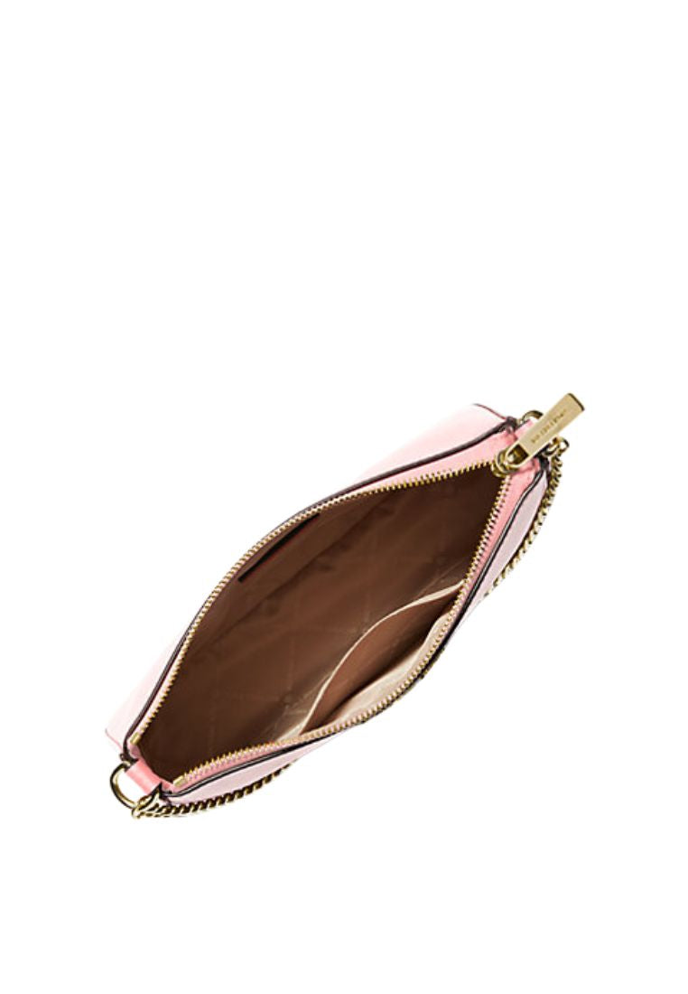 Jet Set Medium Saffiano Leather Crossbody Bag Powder Blush