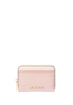 Jet Set Travel Medium Color-Block Wallet Powder Blush