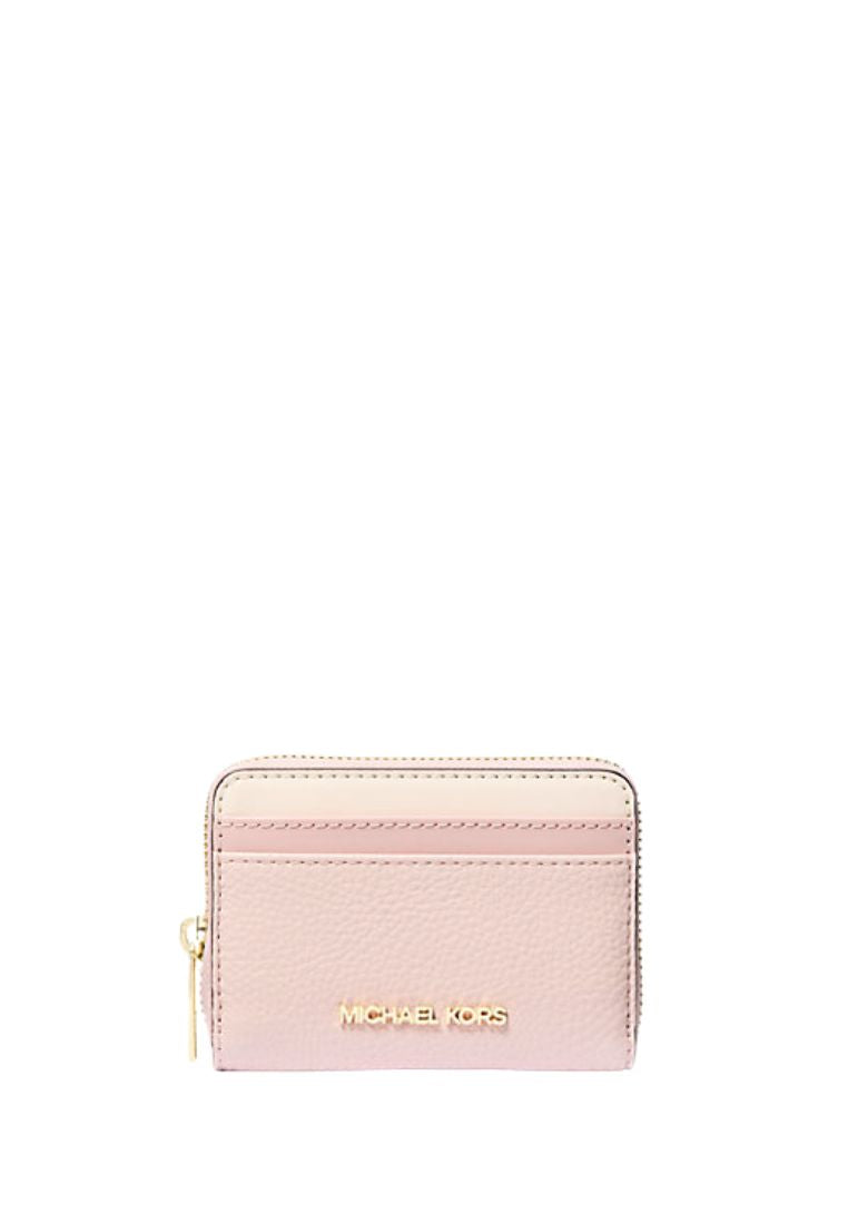 Jet Set Travel Medium Color-Block Wallet Powder Blush