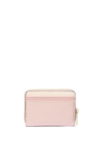 Jet Set Travel Medium Color-Block Wallet Powder Blush