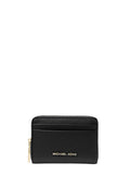 Jet Set Travel Medium Saffiano Leather Wallet Black