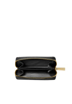 Jet Set Travel Medium Saffiano Leather Wallet Black
