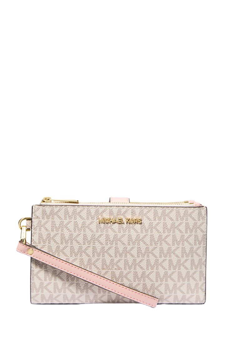 Jet Set Travel Signature Logo Smartphone Wallet Powder Blush