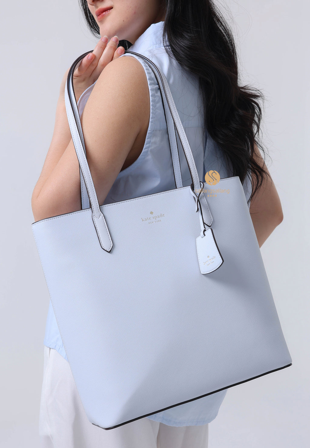 Brynn Tote Pale Sapphirine