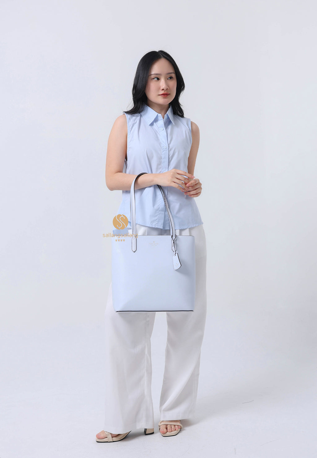 Brynn Tote Pale Sapphirine