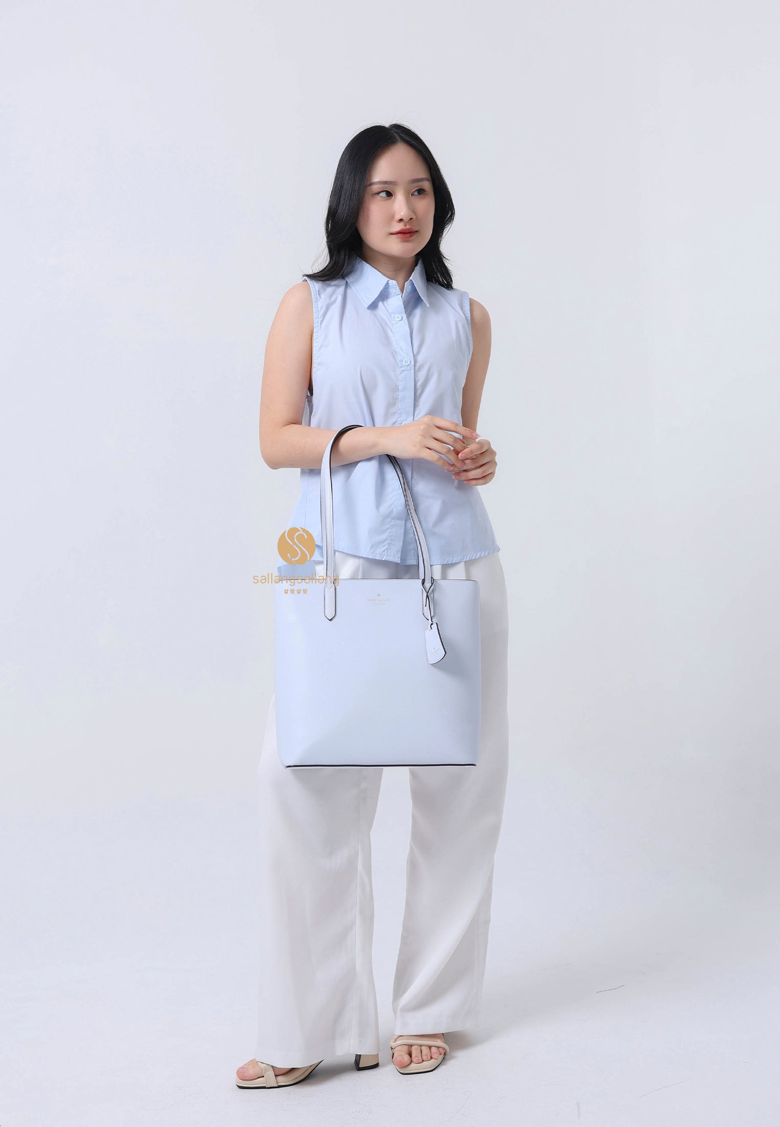 Brynn Tote Pale Sapphirine